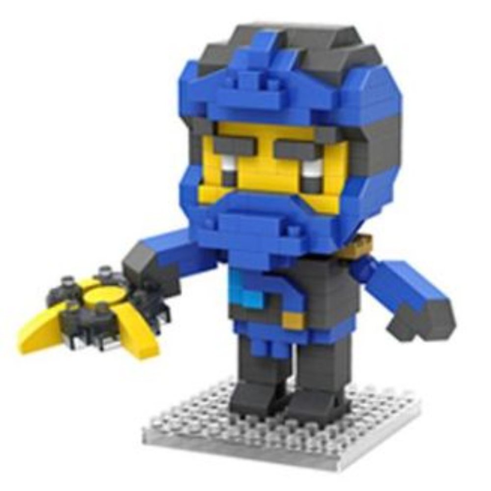 Blue Jay Cole Zane Ninja Mini Blocks